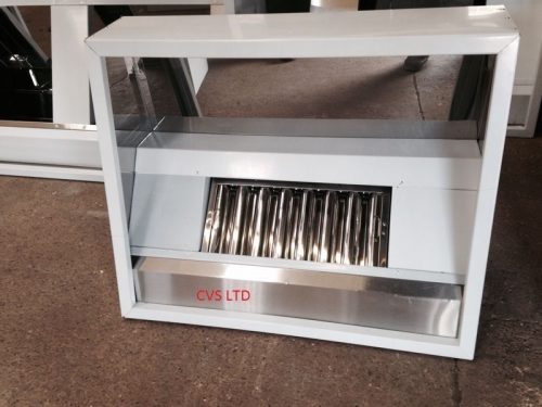 Commercial Kitchen Stainless steel/Canopy/Hood 4ft